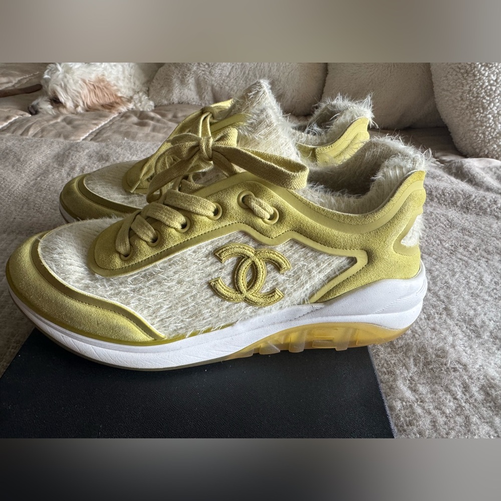 Yellow Sneakers by [Brand]